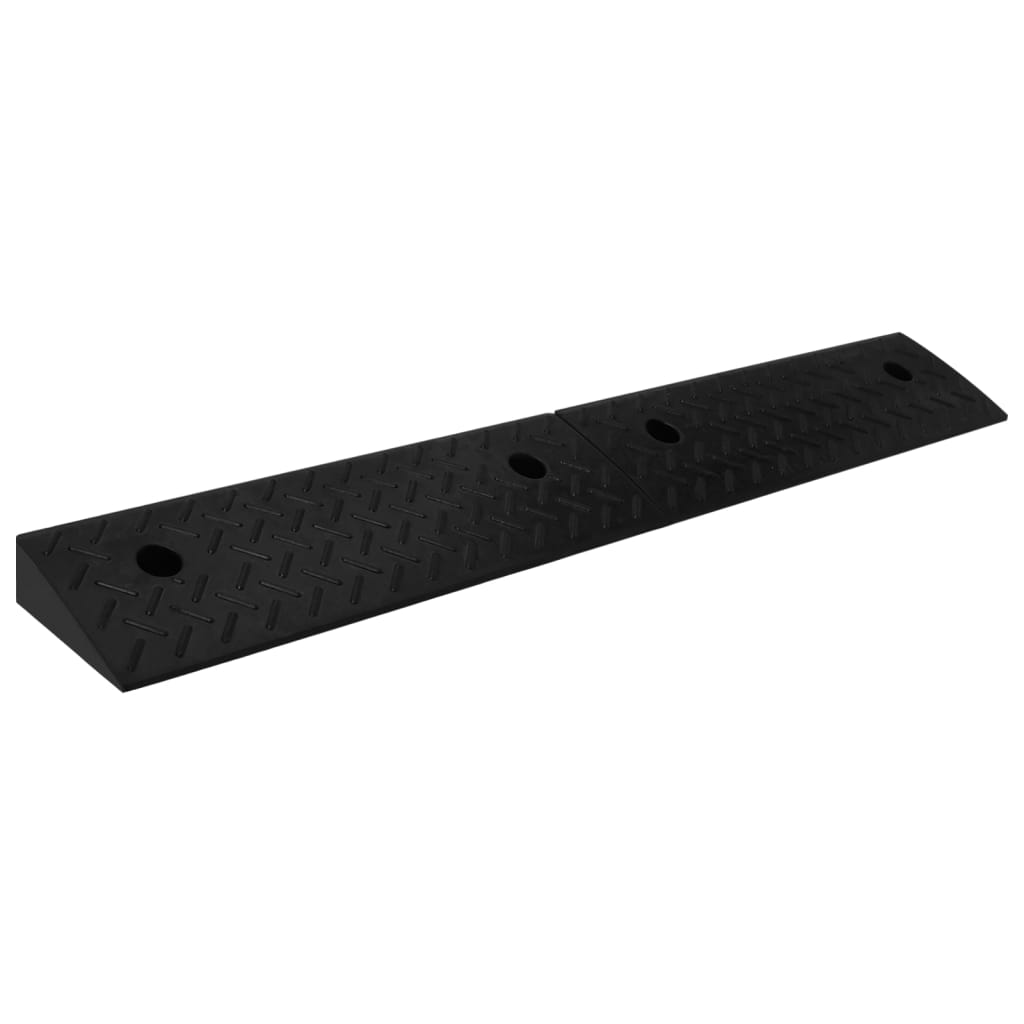 Bordsteinrampen 2 Stk. 50X17,5X5 Cm Gummi
