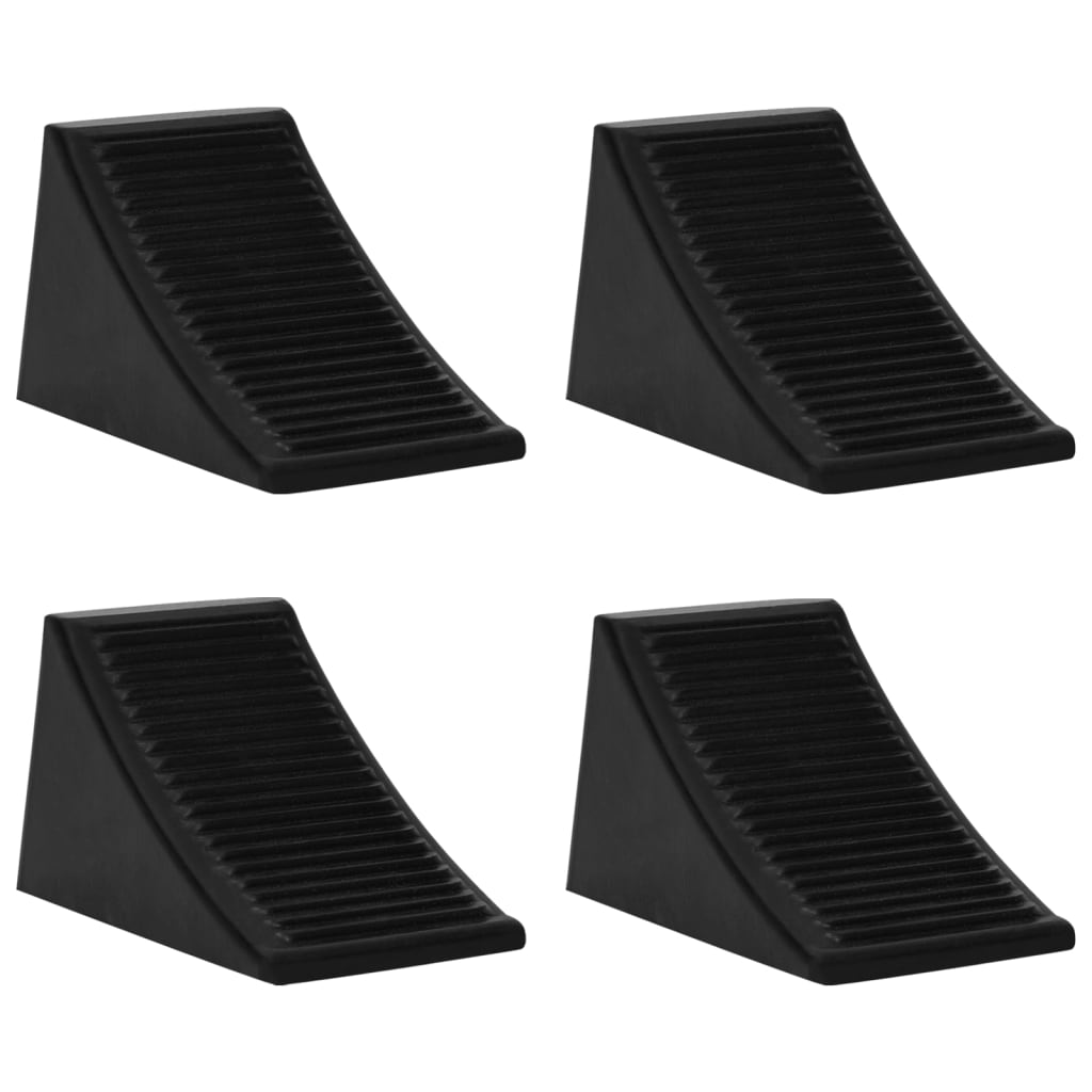 Unterlegkeile 4 Stk. 16X9X9 Cm Gummi