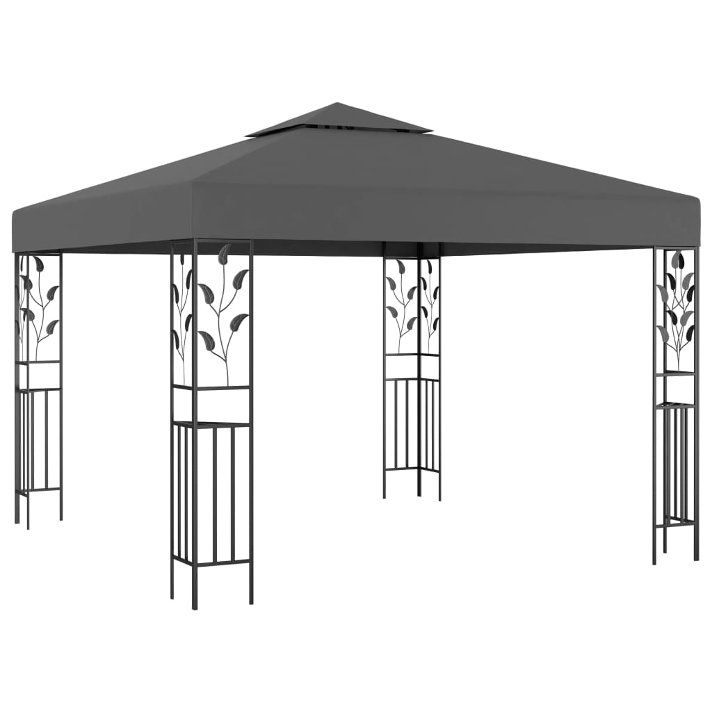 Pavillon Mit Led-Lichterkette 3X3 M