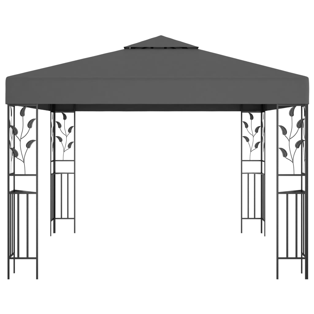 Pavillon Mit Led-Lichterkette 3X3 M
