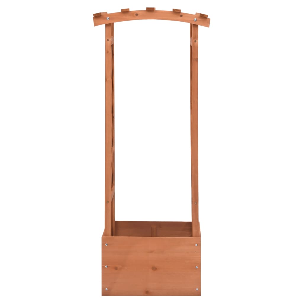 Pflanzkasten Mit Spalier Tannenholz