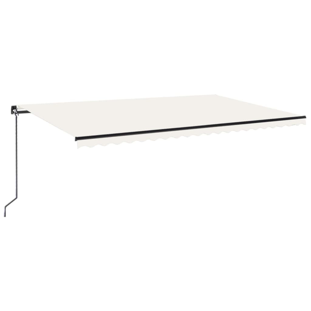 Markise Manuell Einziehbar Creme