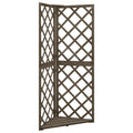 Eckspalier 50X50X145 Cm Massivholz Tanne