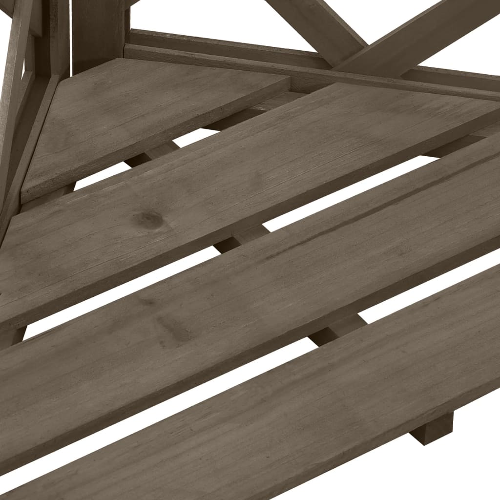 Eckspalier 50X50X145 Cm Massivholz Tanne