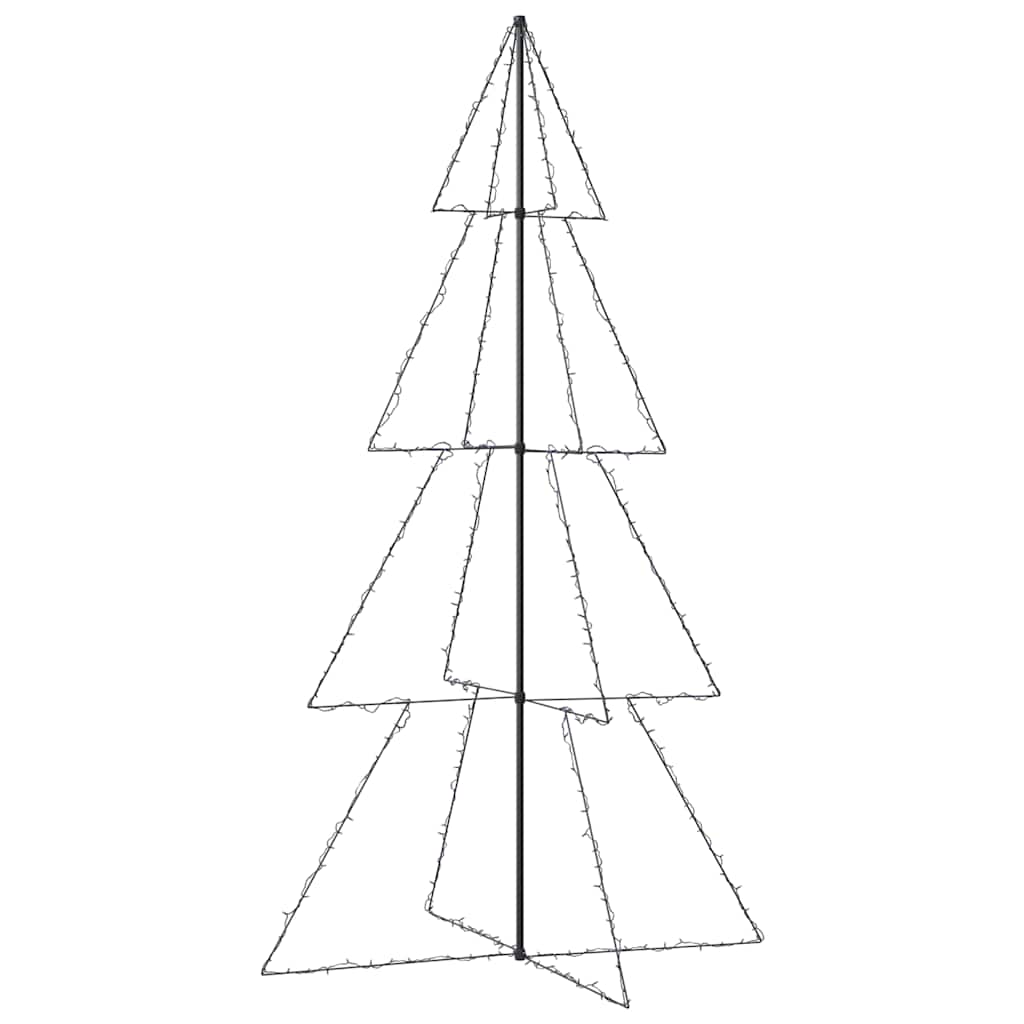 Weihnachtsbaum In Kegelform 360 Leds Indoor Outdoor 143X250 Cm Blau