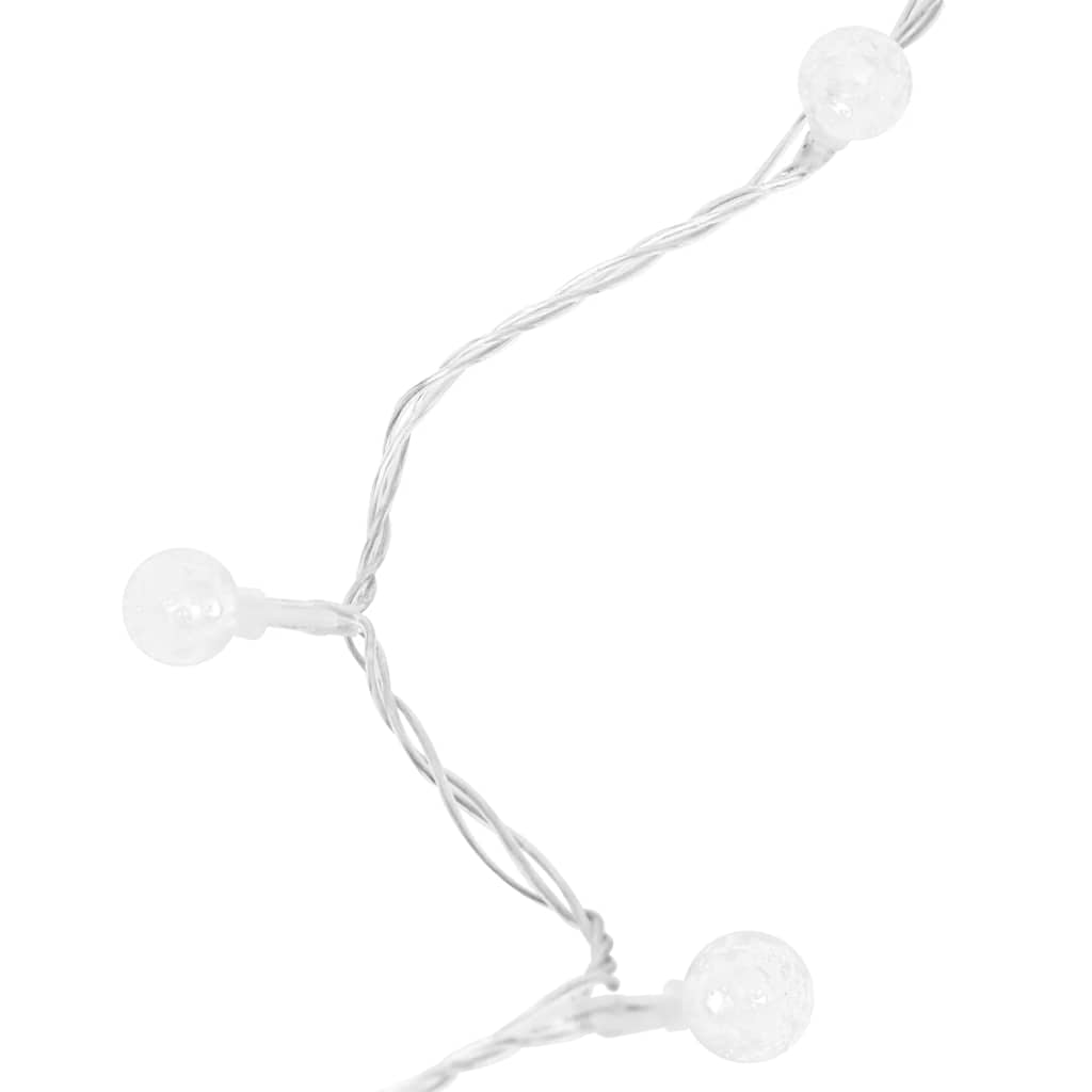 Lichterkette Kugeln 200 Led 8 Funktionen Kaltweiß
