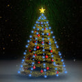 Weihnachtsbaum-Lichternetz Mit 150 Leds Blau