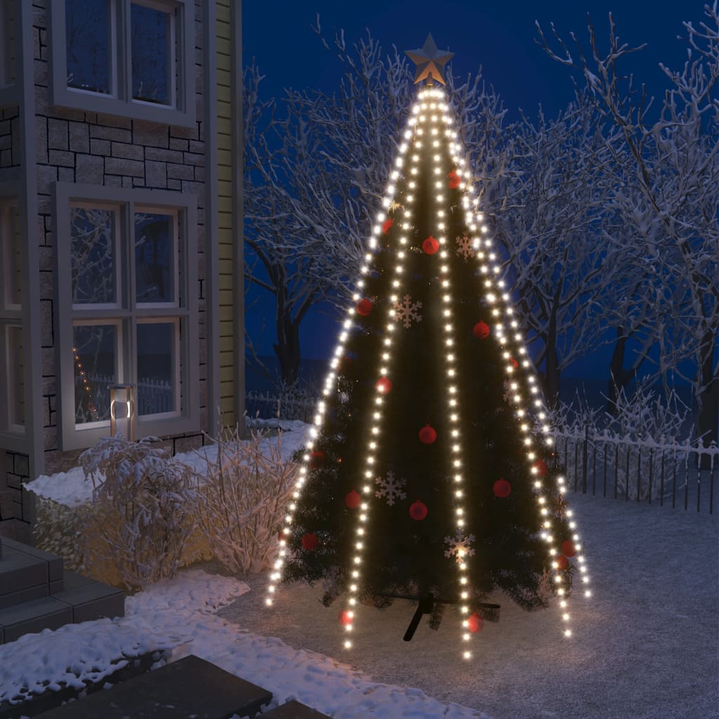 Weihnachtsbaum-Lichternetz Mit 150 Leds Kaltweiß