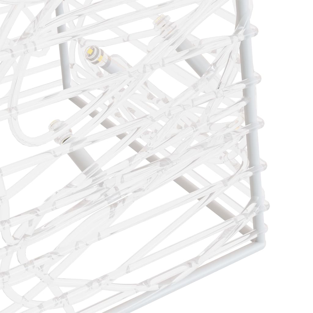 Led-Leuchtkegel-Set Acryl Deko Kaltweiß
