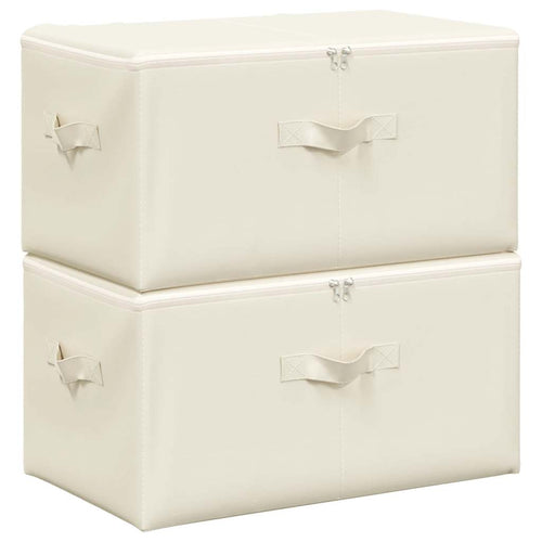 Aufbewahrungsboxen 2 Stk. Stoff 43X34X23 Cm