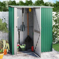 Gartenhaus 180,5X97X209,5 Cm Verzinkter Stahl
