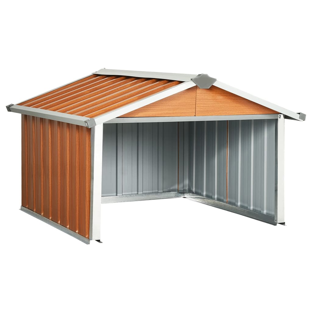 Rasenmäher Garage 92X97X63 Cm Verzinkter Stahl