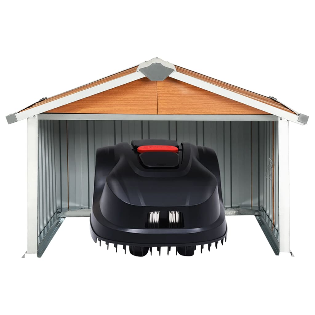 Rasenmäher Garage 92X97X63 Cm Verzinkter Stahl