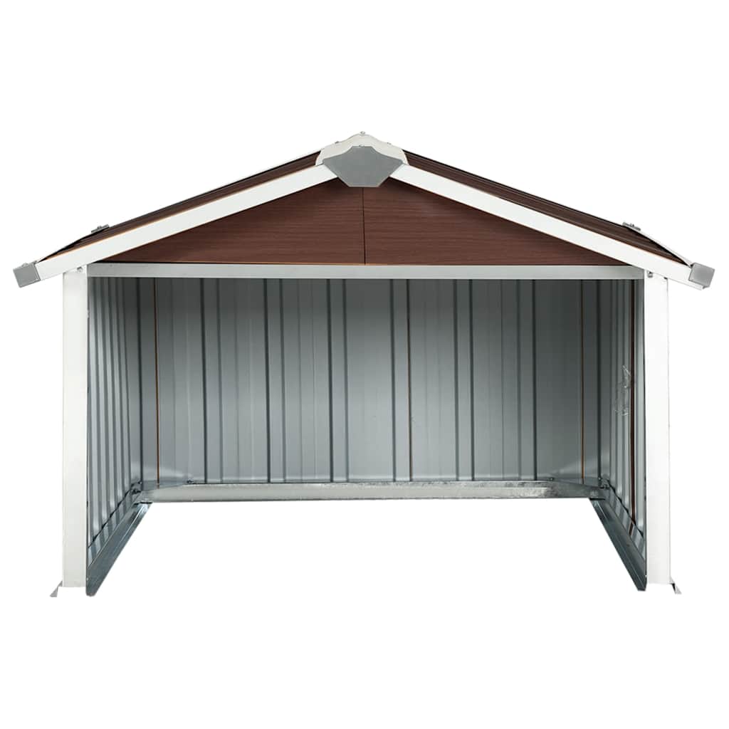 Rasenmäher Garage 92X97X63 Cm Verzinkter Stahl