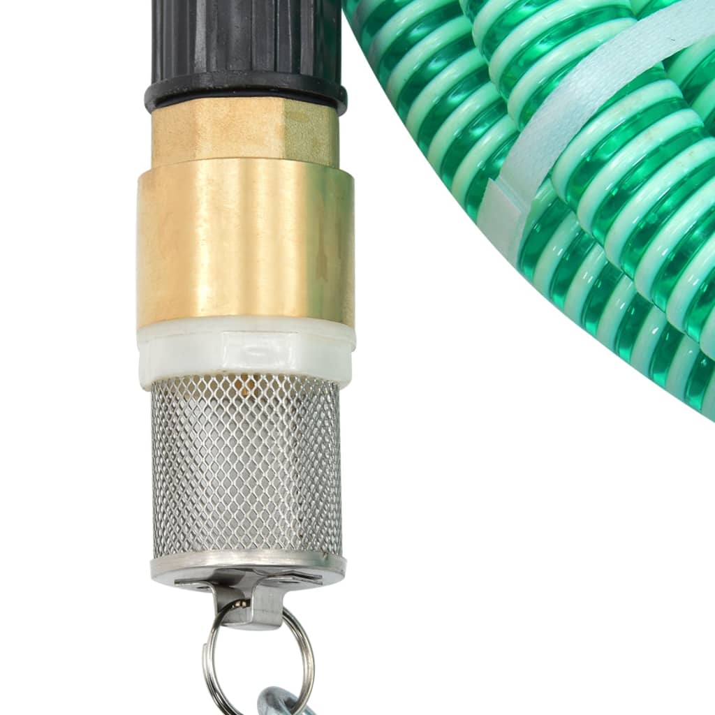 Saugschlauch Mit Messing-Anschlüssen 1,1" Pvc