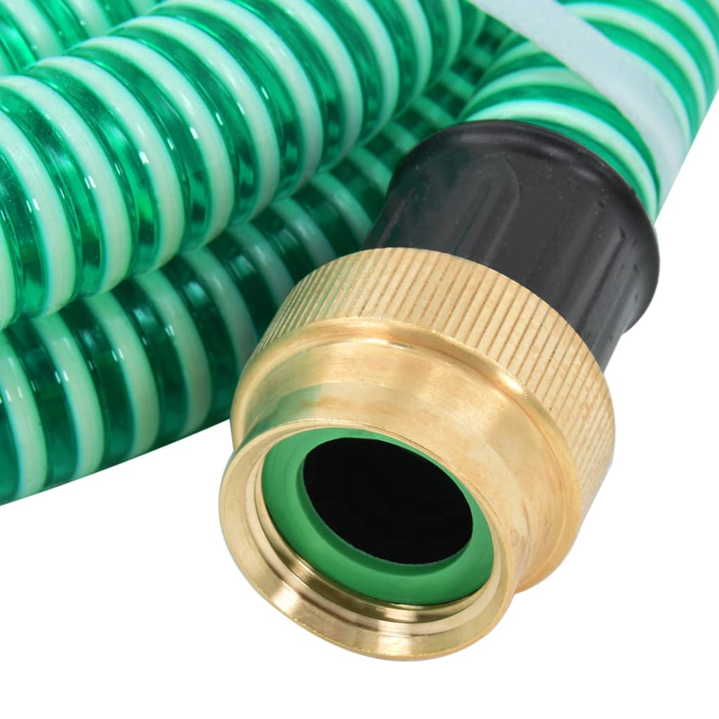Saugschlauch Mit Messing-Anschlüssen 1,1" Pvc