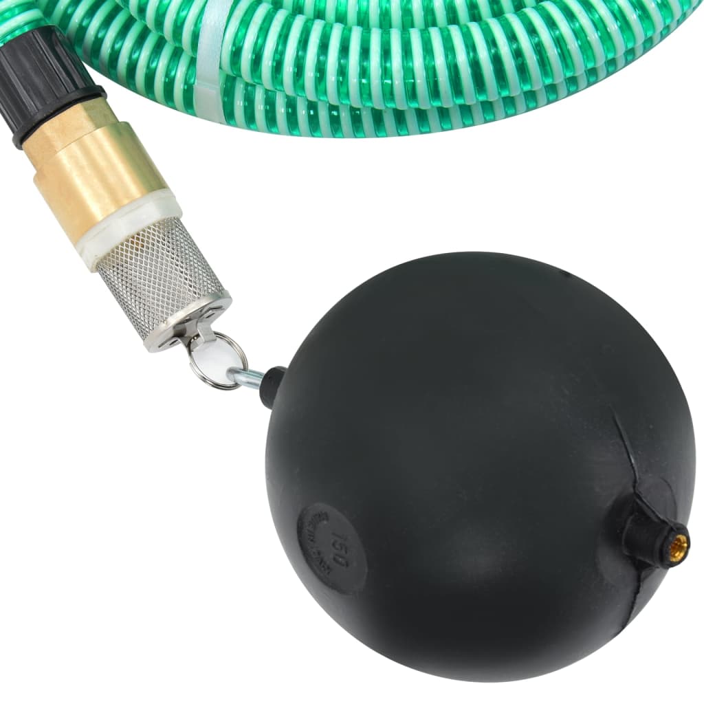 Saugschlauch Mit Messing-Anschlüssen 1,1" Pvc