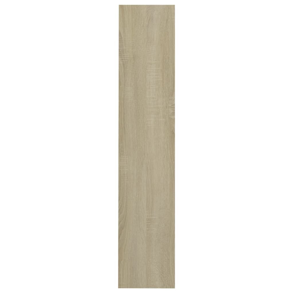 Wand-Schuhschränke 2 Stk. Sonoma-Eiche 60X18X90Cm Holzwerkstoff Sonoma Eiche
