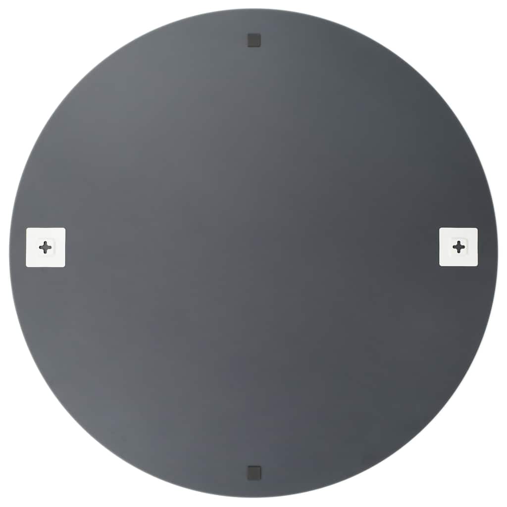 Wandspiegel Mit Led-Beleuchtung Rund Glas