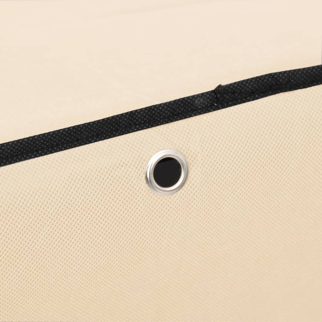 Schuhschrank 60X28X Stoff Creme