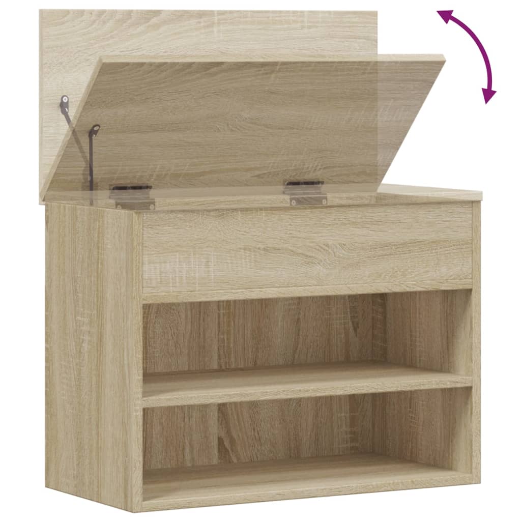 Schuhbank Sonoma-Eiche Holzwerkstoff Sonoma Eiche