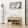 Schuhbank Sonoma-Eiche Holzwerkstoff Sonoma Eiche
