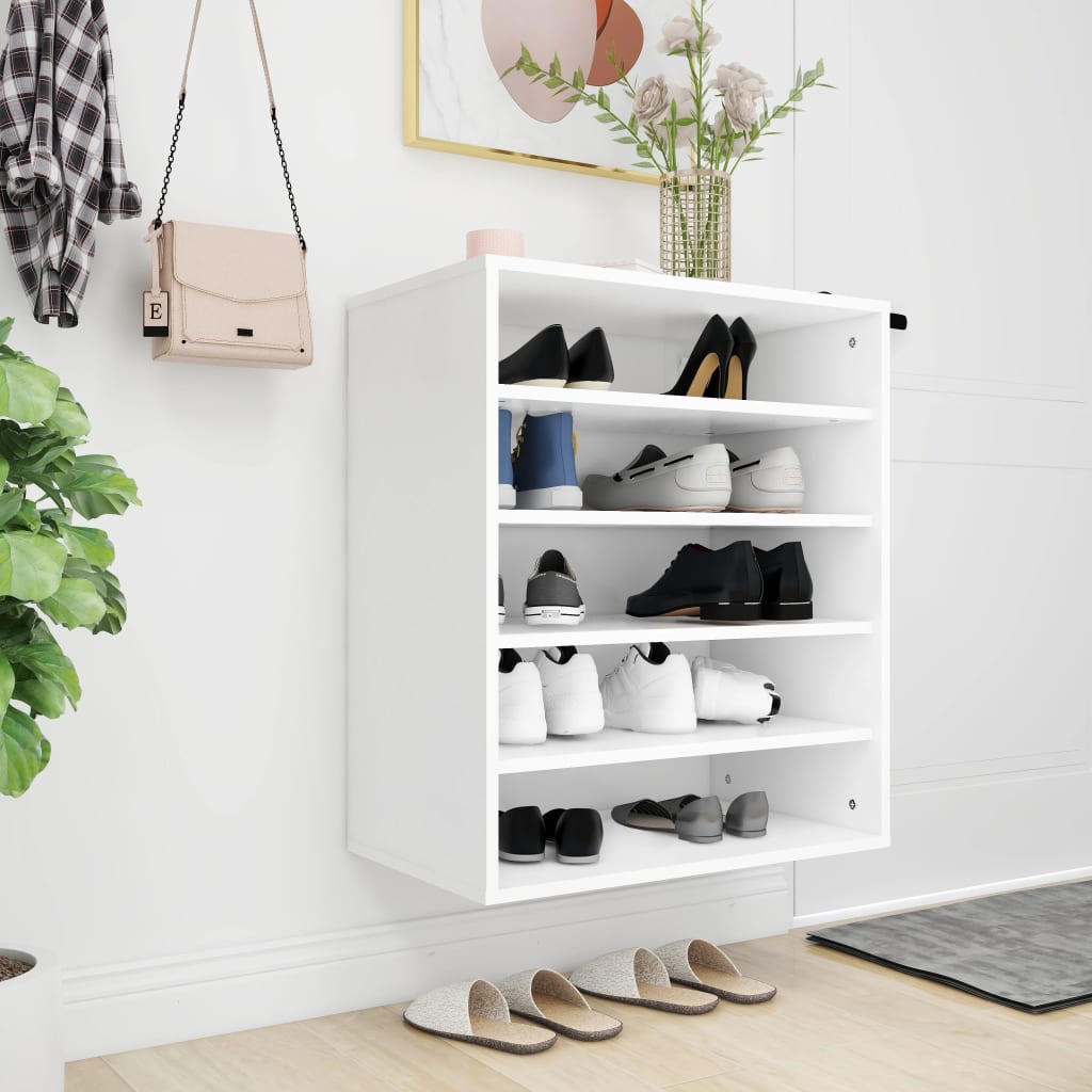 Schuhschrank Holzwerkstoff Weiß