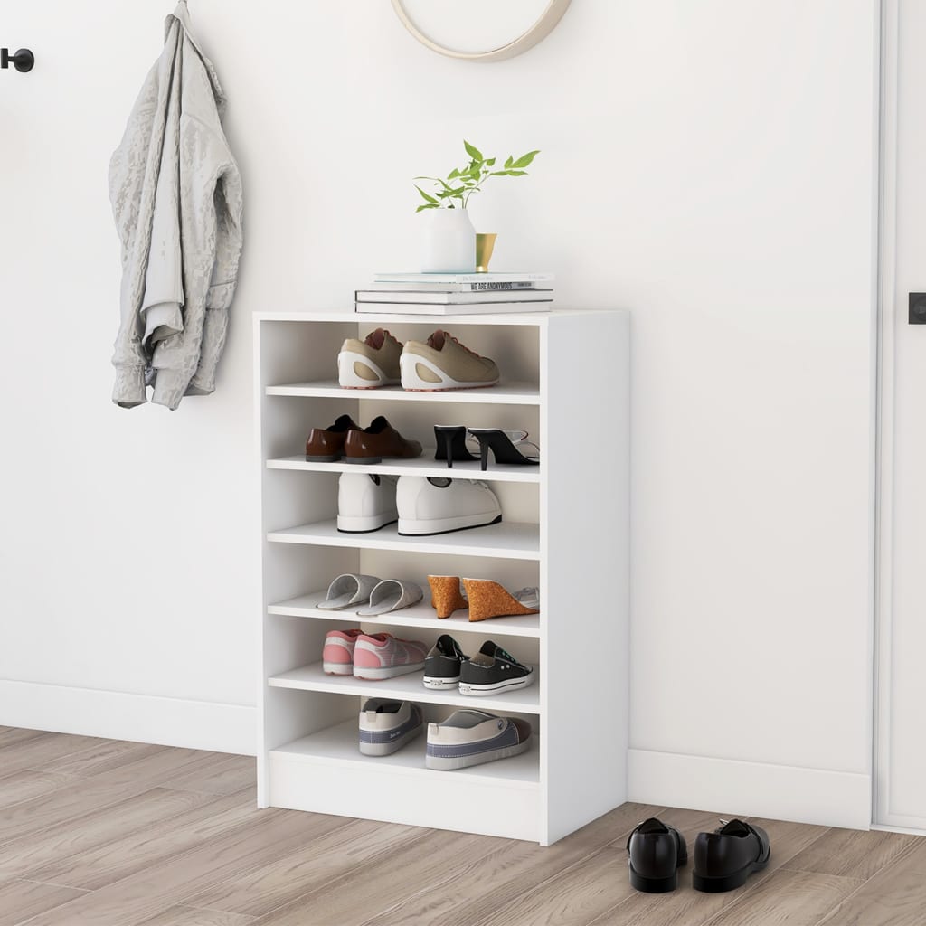 Schuhschrank Holzwerkstoff Weiß