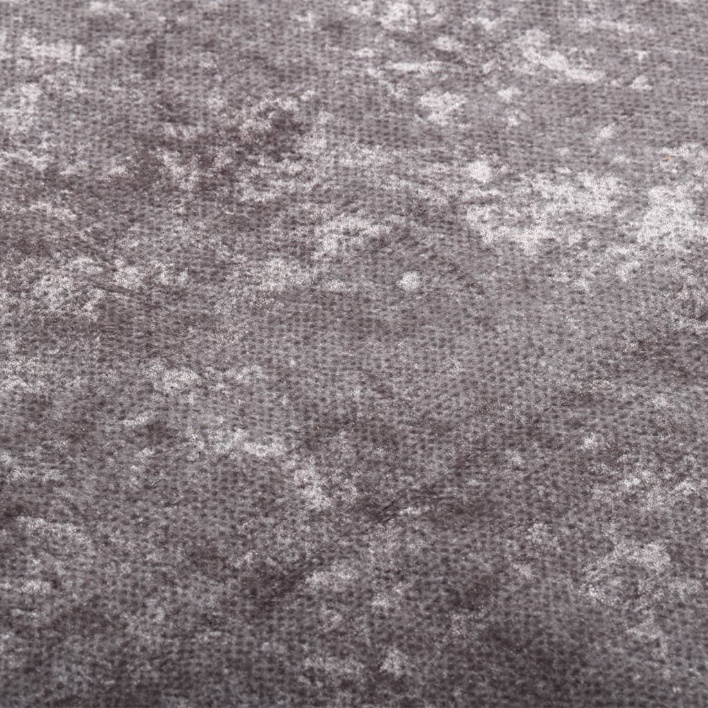 Teppich Waschbar Grau