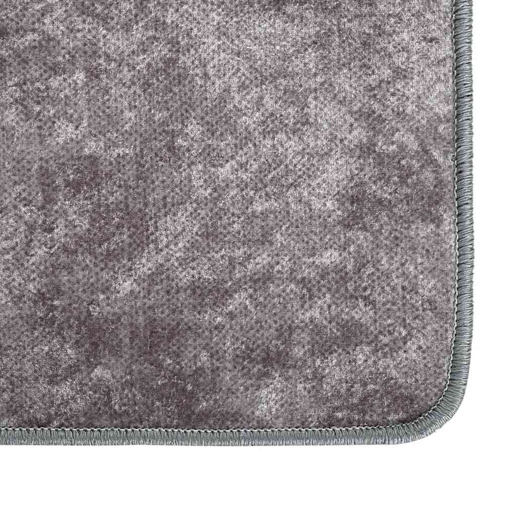 Teppich Waschbar Grau