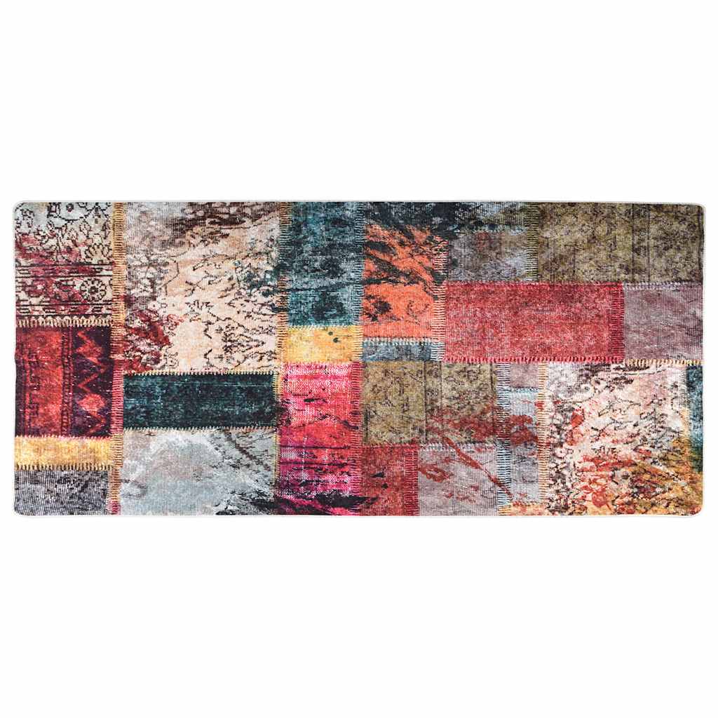 Teppich Waschbar Mehrfarbig Patchwork