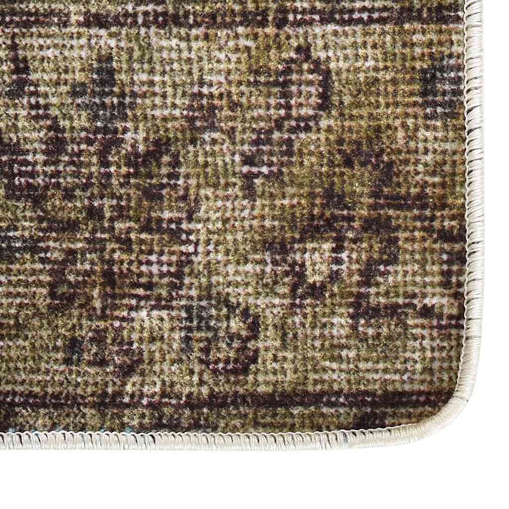 Teppich Waschbar Mehrfarbig Patchwork