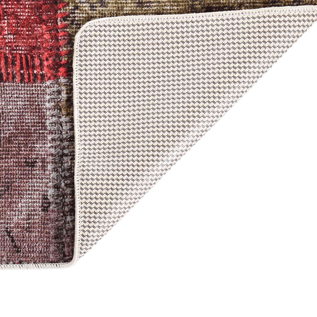 Teppich Waschbar Mehrfarbig Patchwork