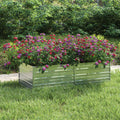 Garten-Hochbeet Verzinkter Stahl