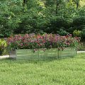 Garten-Hochbeet Verzinkter Stahl