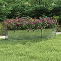 Garten-Hochbeet Verzinkter Stahl