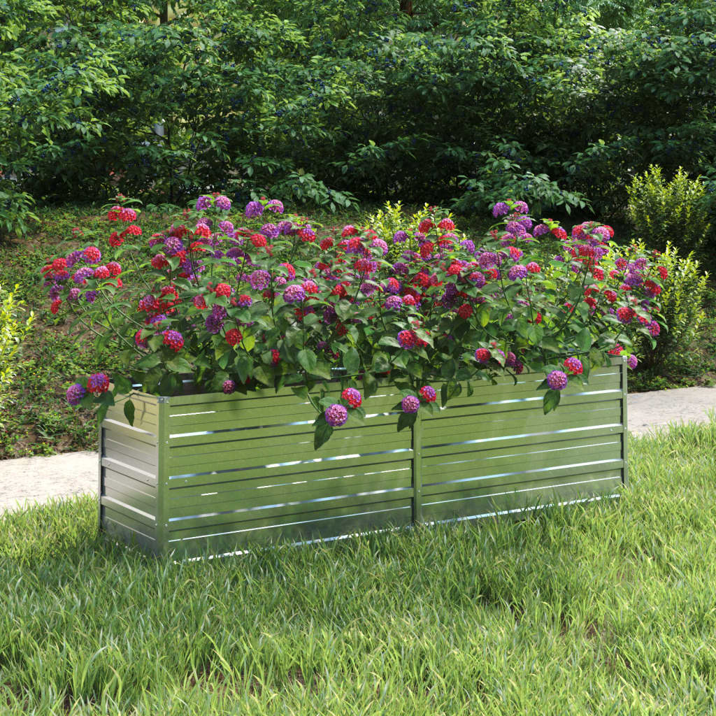 Garten-Hochbeet Verzinkter Stahl