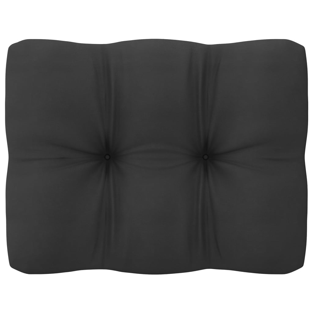 3-Tlg. Garten-Lounge-Set Mit Kissen Kiefer Massivholz