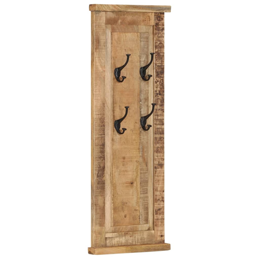 Garderoben 2 Stk. Massivholz Mango 38X100 Cm