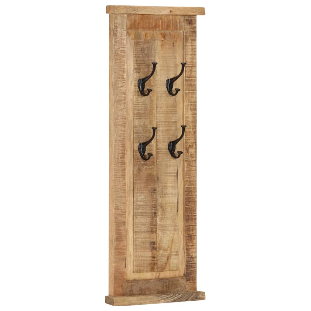 Garderoben 2 Stk. Massivholz Mango 38X100 Cm