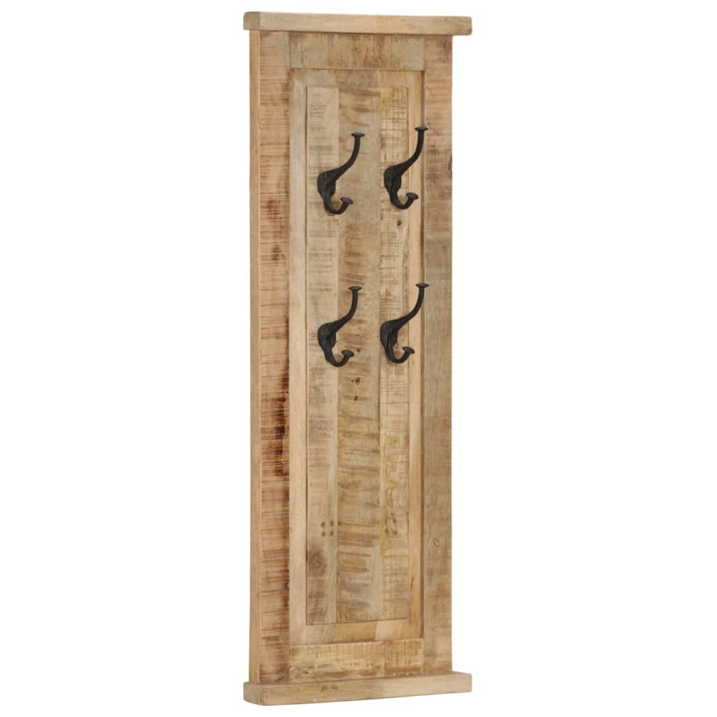 Garderoben 2 Stk. Massivholz Mango 38X100 Cm