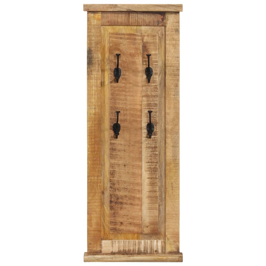 Garderoben 2 Stk. Massivholz Mango 38X100 Cm