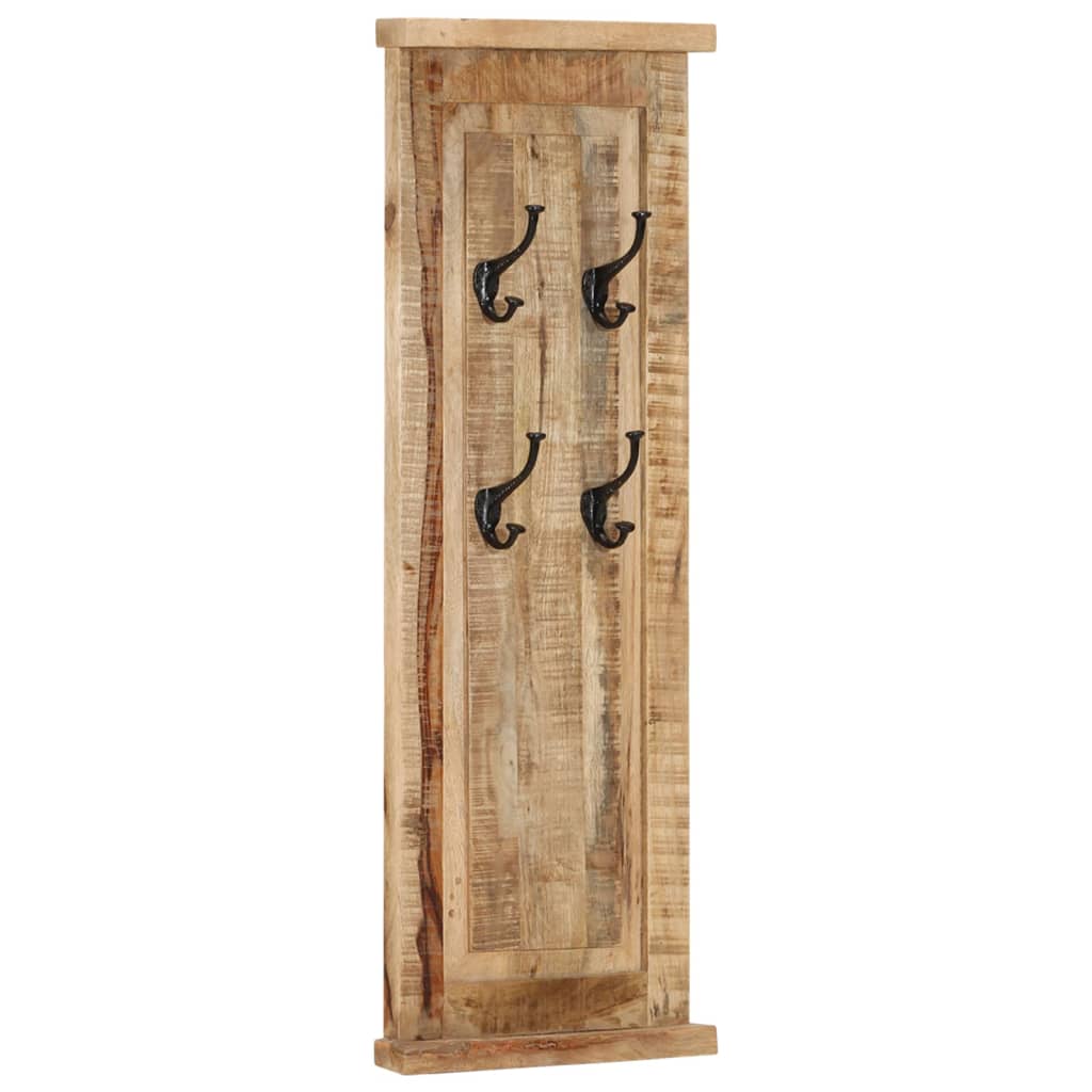 Garderoben 2 Stk. Massivholz Mango 38X100 Cm