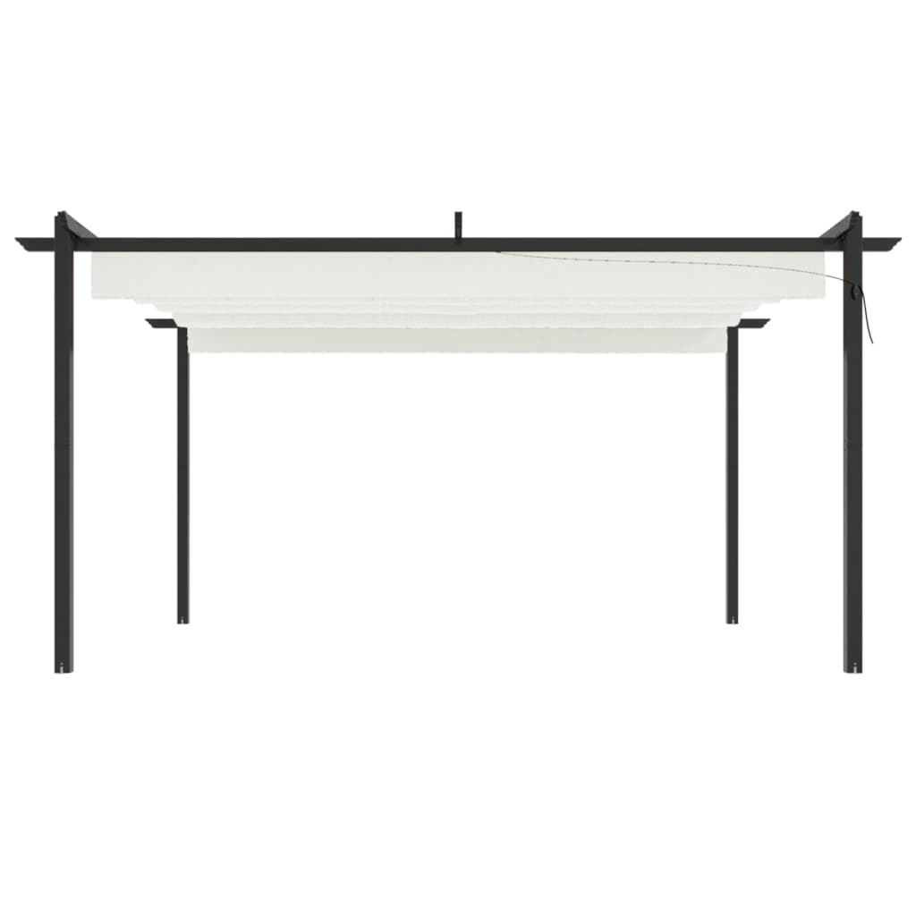 Pavillon Mit Ausziehbarem Dach 4X3 M