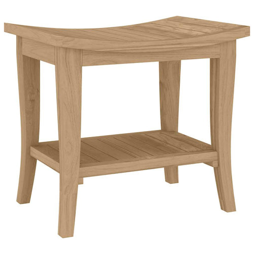 Badezimmer-Beistelltisch 50X35X45 Cm Massivholz Teak