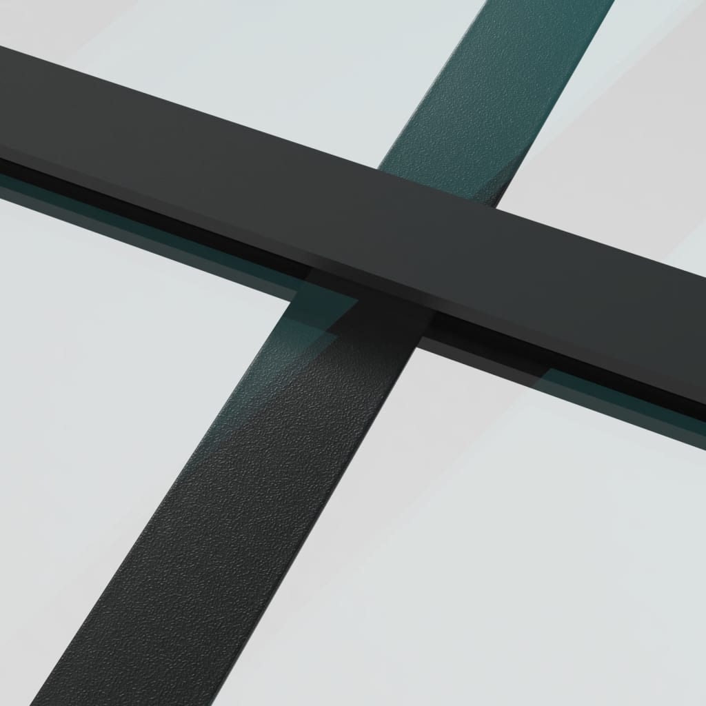 Schiebetür Esg Glas Und Aluminium Schwarz