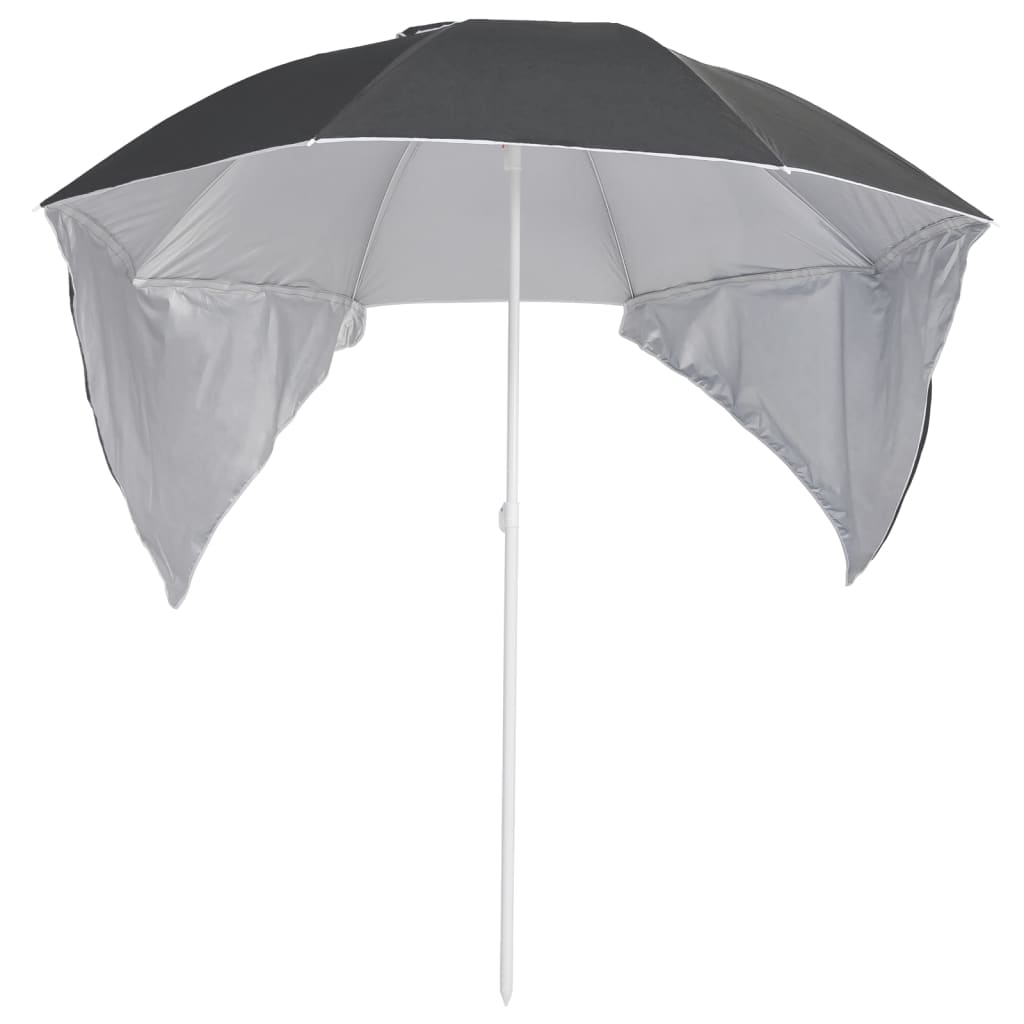 Strandschirm Mit Seitenteilen 215 Cm