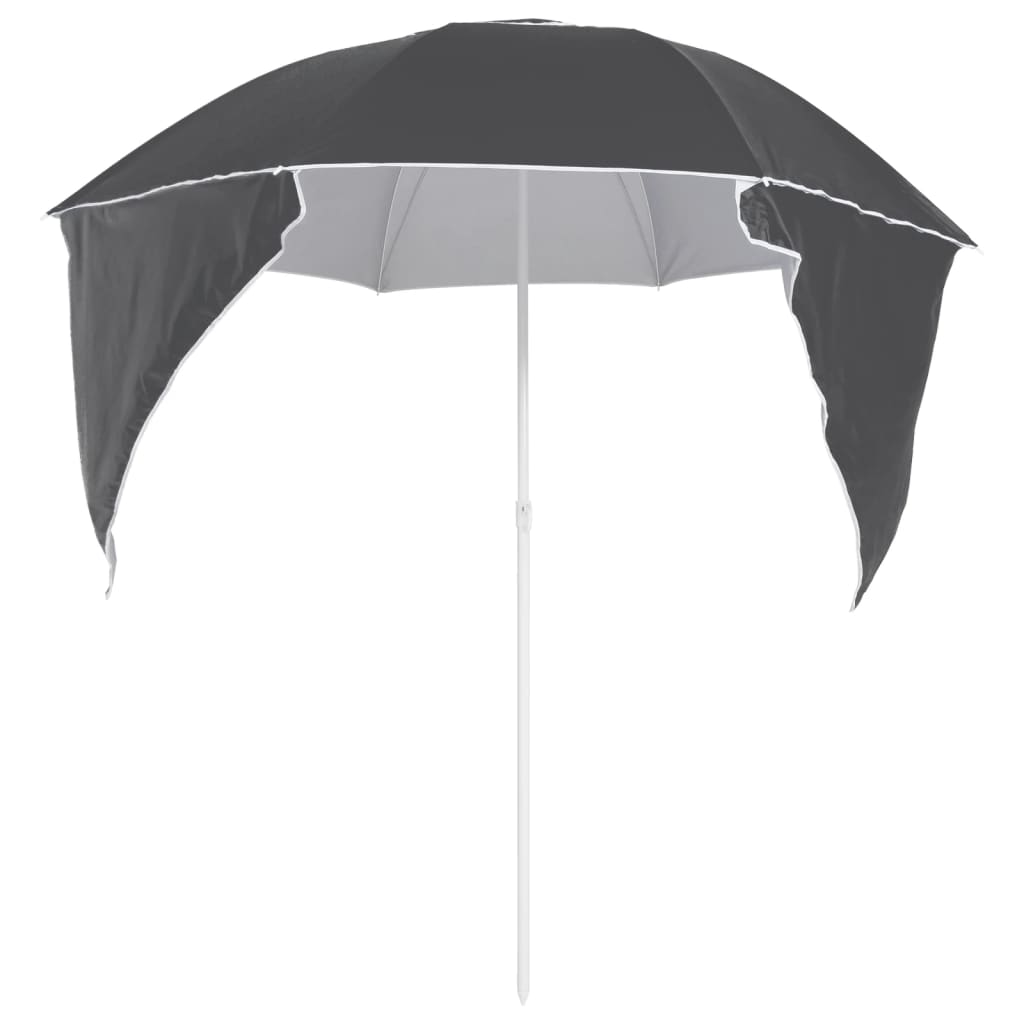 Strandschirm Mit Seitenteilen 215 Cm