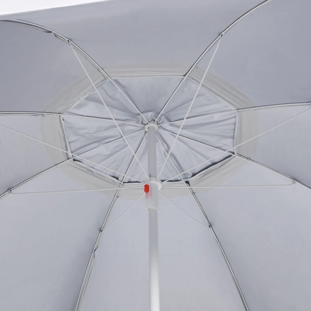 Strandschirm Mit Seitenteilen 215 Cm