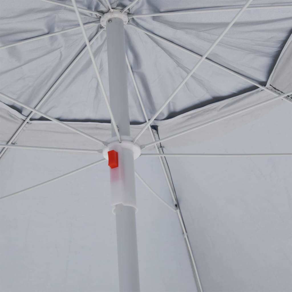 Strandschirm Mit Seitenteilen 215 Cm